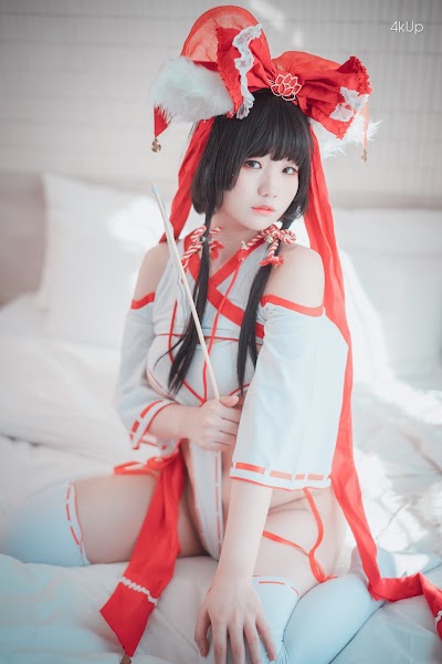 DJAWA Photo – Mimmi (밈미) Kitsune Miko (A ver)