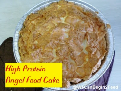 High Protein Angel Food Cake