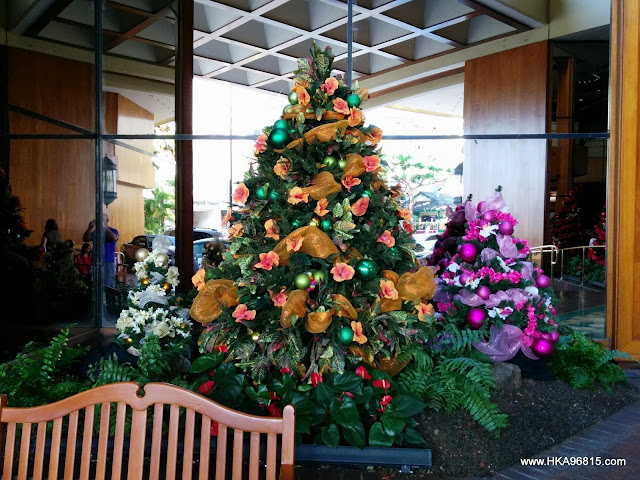 Hyatt Regency Waikiki Christmas Tree 2013