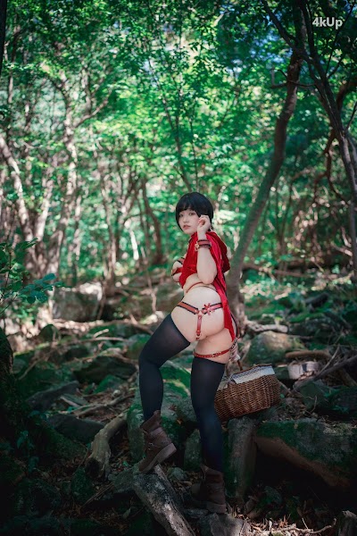 DJAWA Photo – Mimmi (밈미) Naughty Red Hiring Hood