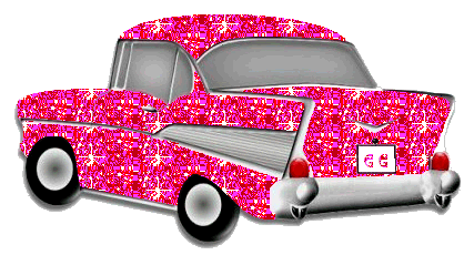 carros-automoviles-gifs-animados-clásico rosa glitters