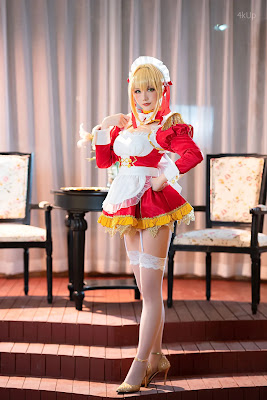 Coser@星之迟迟Hoshilily Nero Claudius maid (FGO)