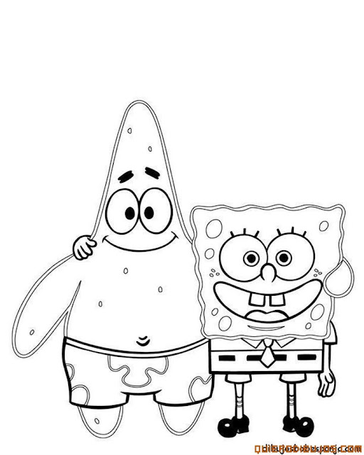 Bob Esponja Para Colorear