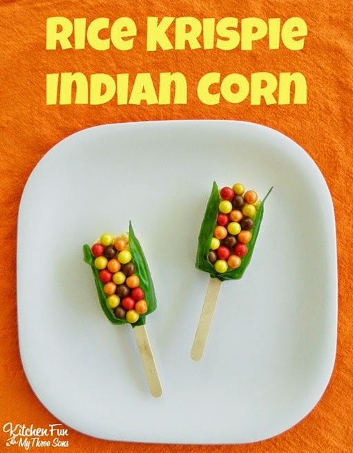 Thanksgiving-Rice-Krispies-Treats-Indian-Corn