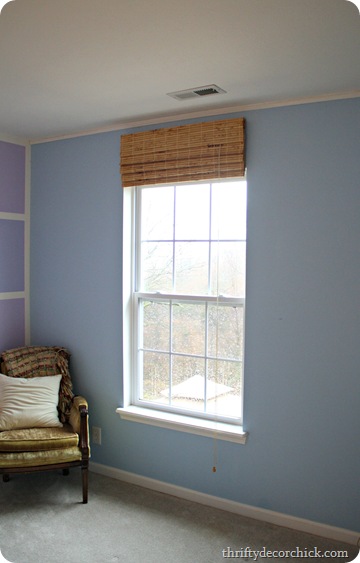 hanging bamboo blinds outside mount