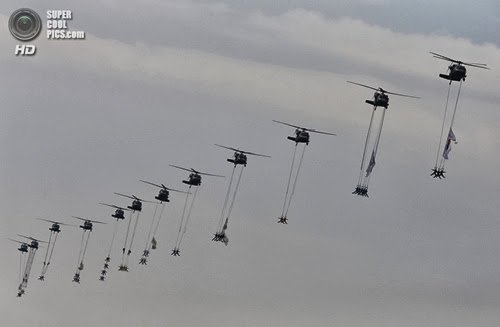 В Южной Кореи прошел масштабный военный парад