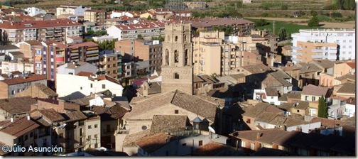 Vista de Monzón desde el Castillo - Huesca