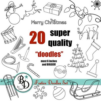 BDERK_Christmas-Doodles