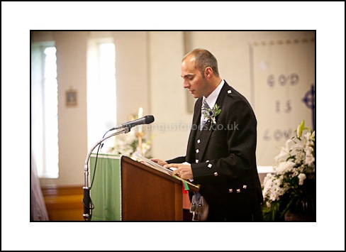speaker at scottish wedding dundee