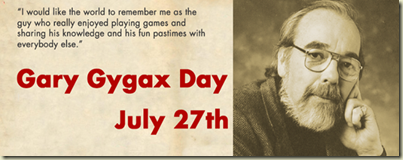 Gary Gygax Birthday
