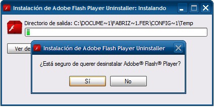 Uninstall Flash Player 