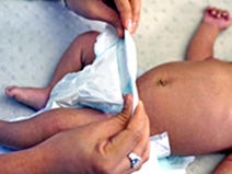 How to change a disposable diaper