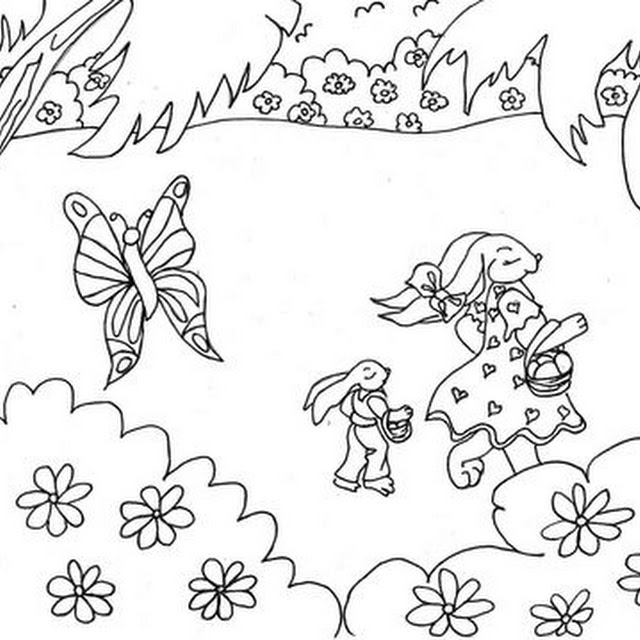 Dibujos De Paisajes Para Colorear Para Ninos De Preescolar