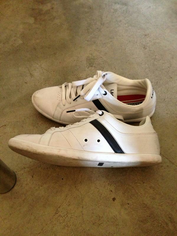 Tokmoton: Lacoste White Original Sneaker