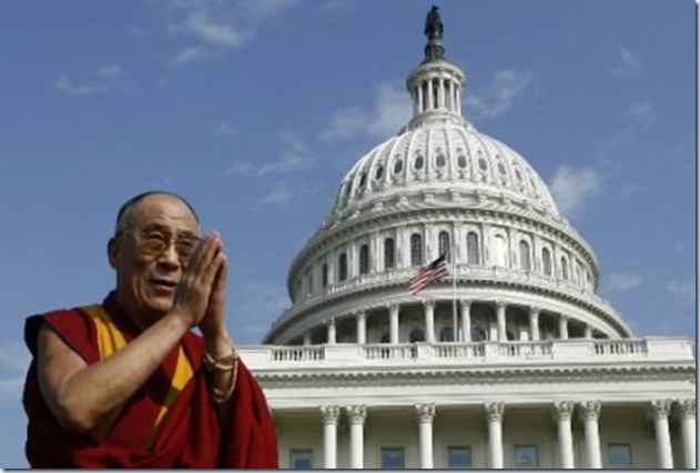 le dalai lama a la maison blanche