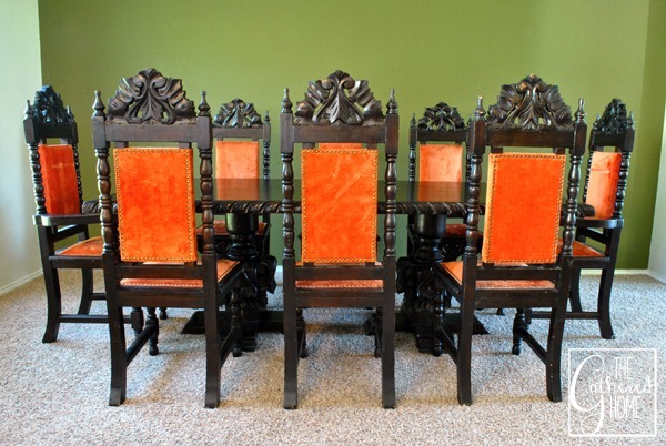 Found Vintage Mexican Carved Dining Set The Gathered Home Mexicandiningtable5