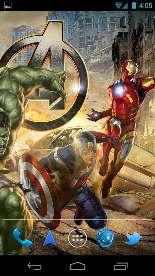 The Avengers Live Wallpaper - screenshot