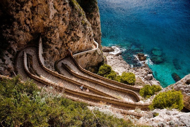 Via Krupp of Capri Island | Amusing Planet