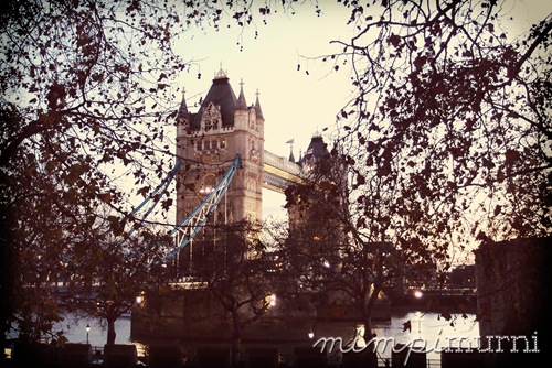 Tower Bridge, NOT London Bridge.