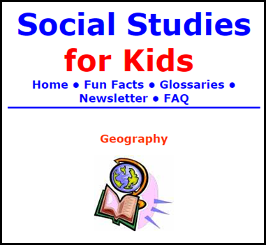 1.) Social Studies for Kids – This website includes a collection of articles on current events, historical events and other great Social Studies topics.