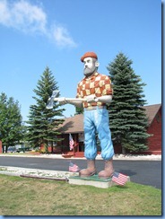 4832 Michigan - Manistique, MI - US-2 - Paul Bunyan Statue
