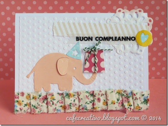 cafe creativo - card compleanno - bimbi - elefantino (1)
