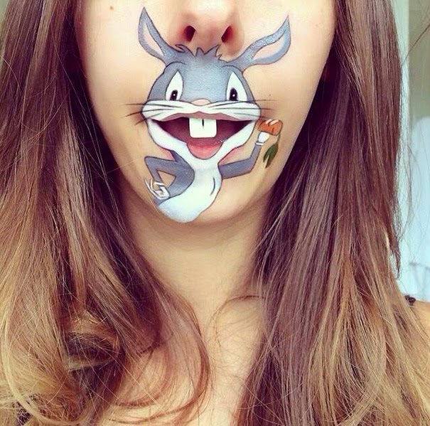 Makeup Artist Laura Jenkinson's Creative Lip Art | Amusing Planet