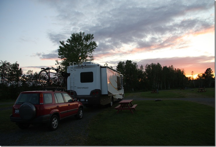0608-Campsite in Quebec City KOA