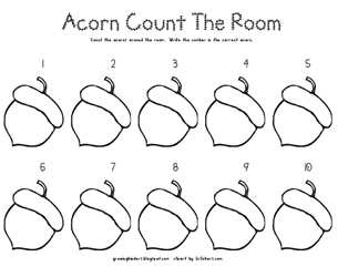 acorn count the room