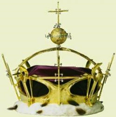Corona del príncipe Carlos - joyas del Reino Unido