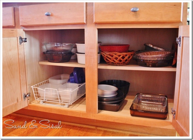 Kitchen Cabinet Organization Taming, Storing Tupperware In Kitchen Cabinets