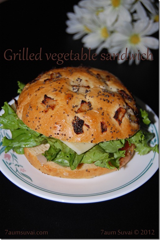 Grilled vegetable sandwich pic4