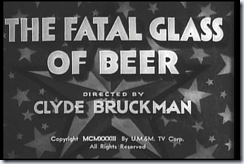Fatal Glass of Beer