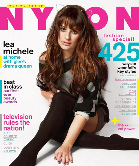 Lea Michele on Nylon