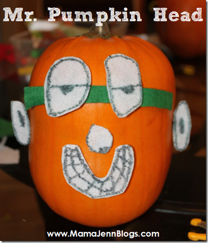 Mr. & Mrs. Pumpkin Head