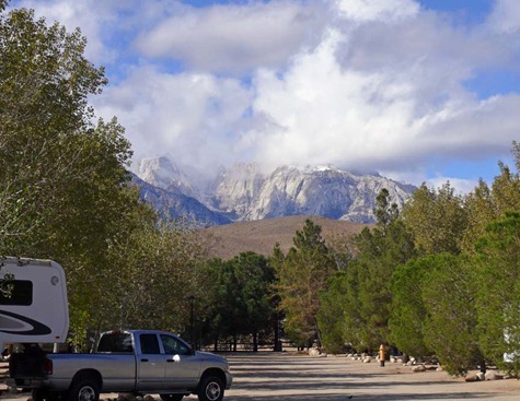 RV Park View of Mountains