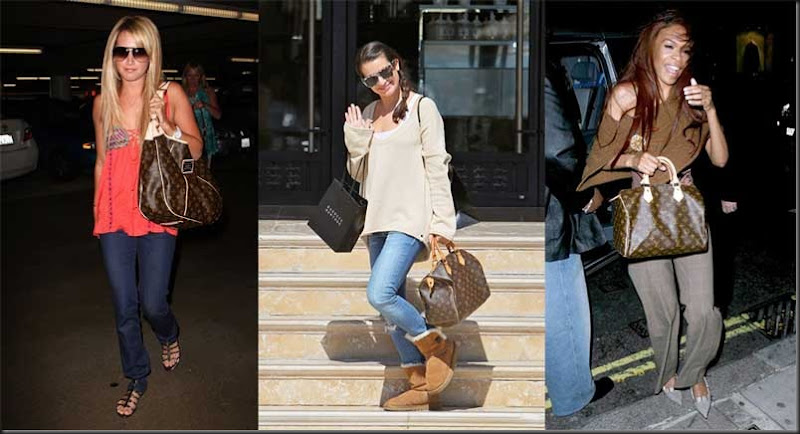 More Celebrities with Louis Vuitton Bags