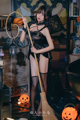 Coser@黏黏团子兔『兔兔班车』万圣小恶魔