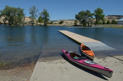 launch site at the ForeBay Aquatic Center new Oroville