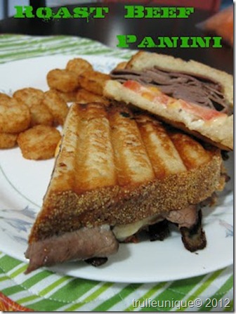 Roast Beef Sandwich, grilled roast beef, panini, beef panini, roast beef panini , grilled sandwich, super bird sandwich