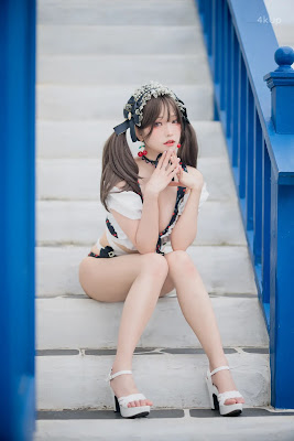 Coser@Ely_eee (ElyEE子) 2023 August B-櫻桃地雷系少女 Cherry Ground Mine Girl