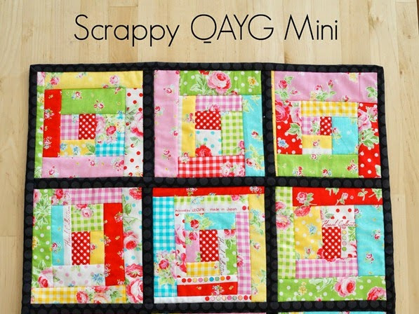 Scrappy Quilt As You Go Quilt - Part 2 {Week 28/52}
