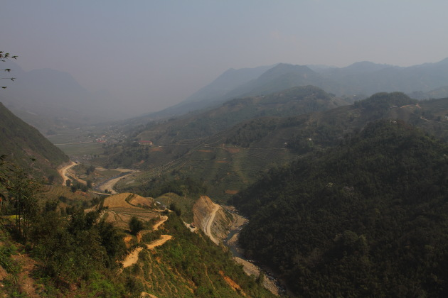 Scenic Hikes through the villages around Sapa, Vietnam