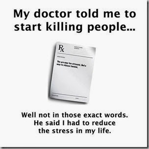 doctor told me to start killing