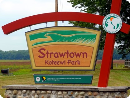 Strawtown Koteewi park sign