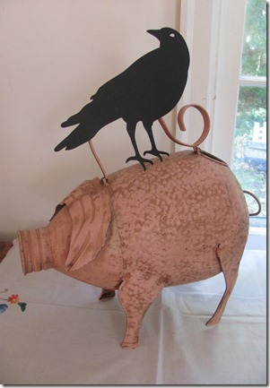Crow with Pig