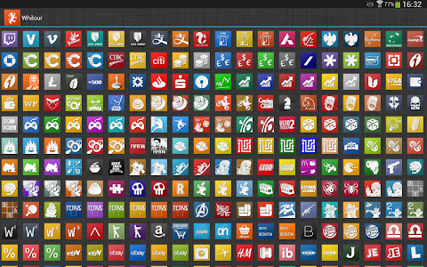 Screenshot Whilour Square Icon Pack v4.3