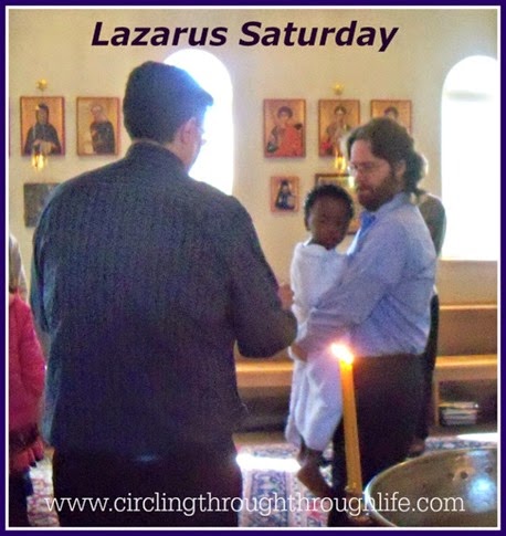 Honeybear becomes a godfather Lazarus Saturday!
