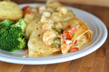 Shrimp Enchiladas