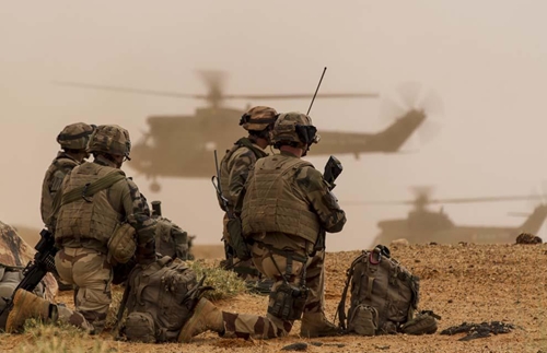 Французские военные в Мали